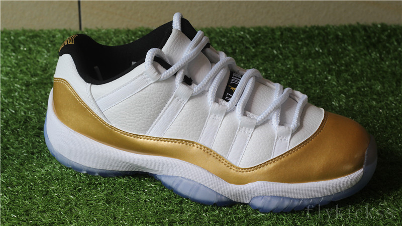 Air Jordan 11 Low Metallic Gold